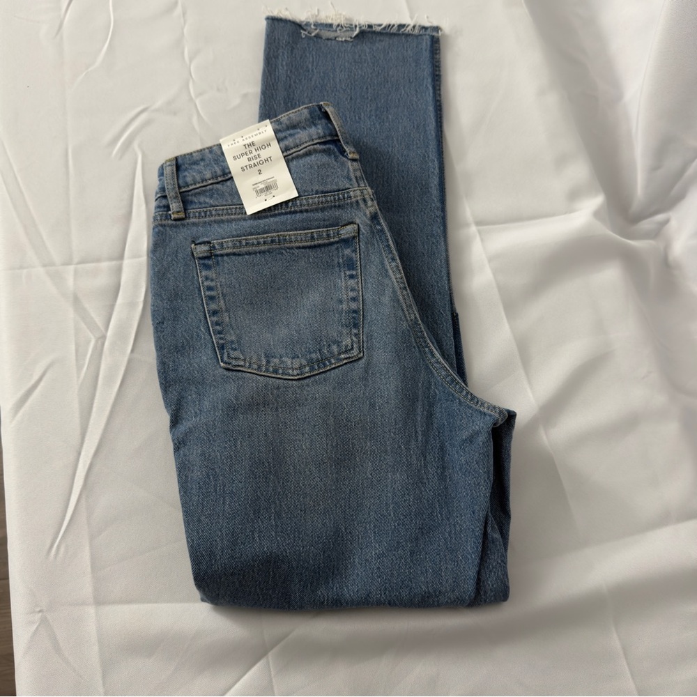 Blue High Rise Jeans for Effortless Style - Picture 6 of 8